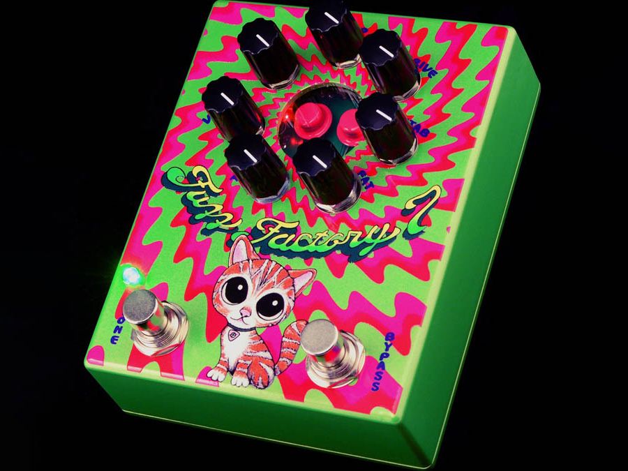 ZVEX Effects gives the Fuzz Factory 7 a UV makeover with the USA