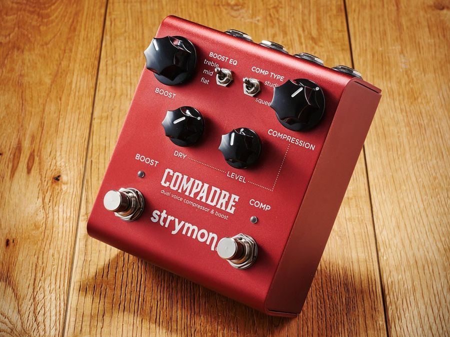 STRYMON COMPADRE ファームウェア最新 strymon | COMPADRE | コンプレッサー＆ブースター | 製品情報