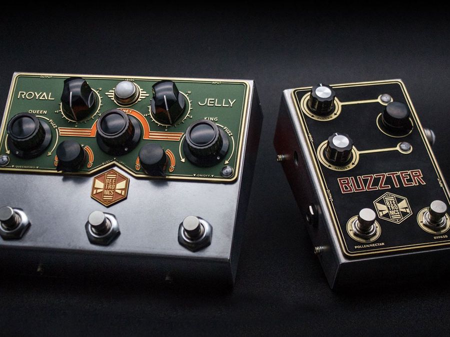 Beetronics' Royal Jelly and Buzzter pedals fly the hive | MusicRadar