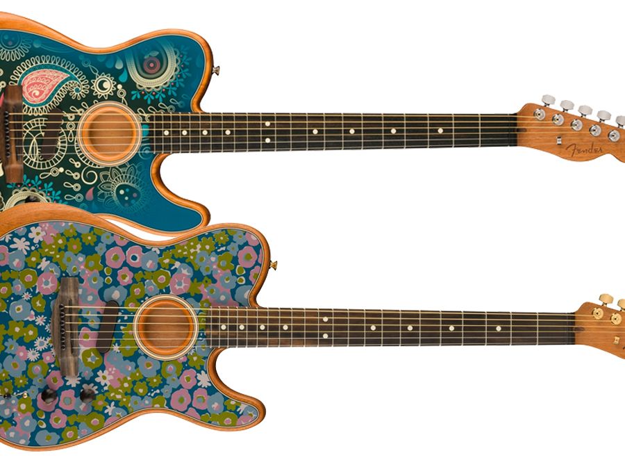 Fender Japan unveils eye-catching Blue Paisley and Blue