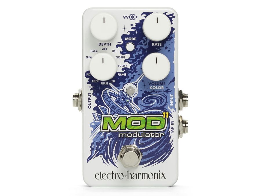 Electro-Harmonix crams 11 modulation effects into one pedal with