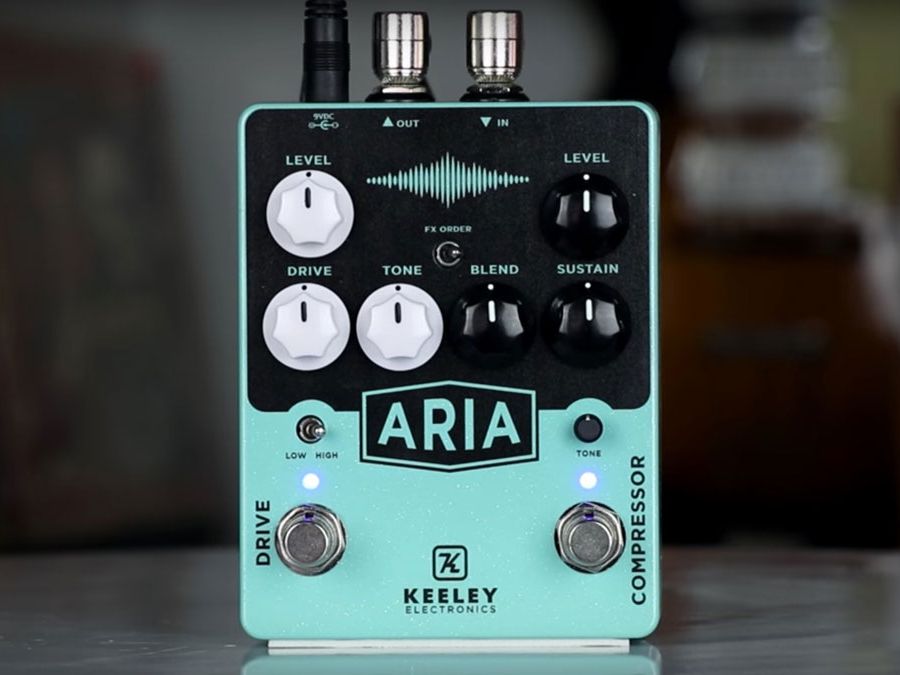 Keeley releases Aria Compressor & Overdrive pedal | MusicRadar
