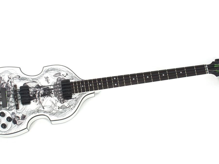 Violin Bass (ジャンク) Hofner Celebrates With 60th Anniversary 500/1 Violin Bass – No Treble