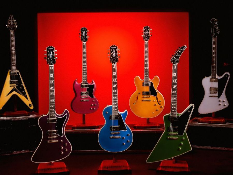 Epiphone's Futura series offers modern updates to iconic Gibson