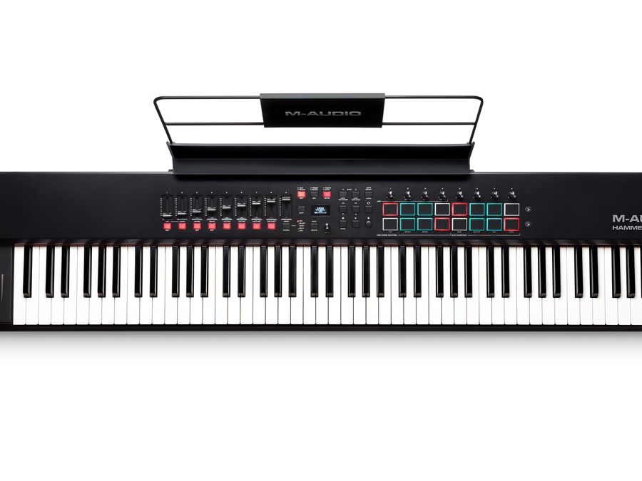 M-AUDIO HAMMER88 PRO 88鍵 MIDIキーボード M-Audio / Hammer 88 Pro はコスパに優れたMIDIキーボード新定番