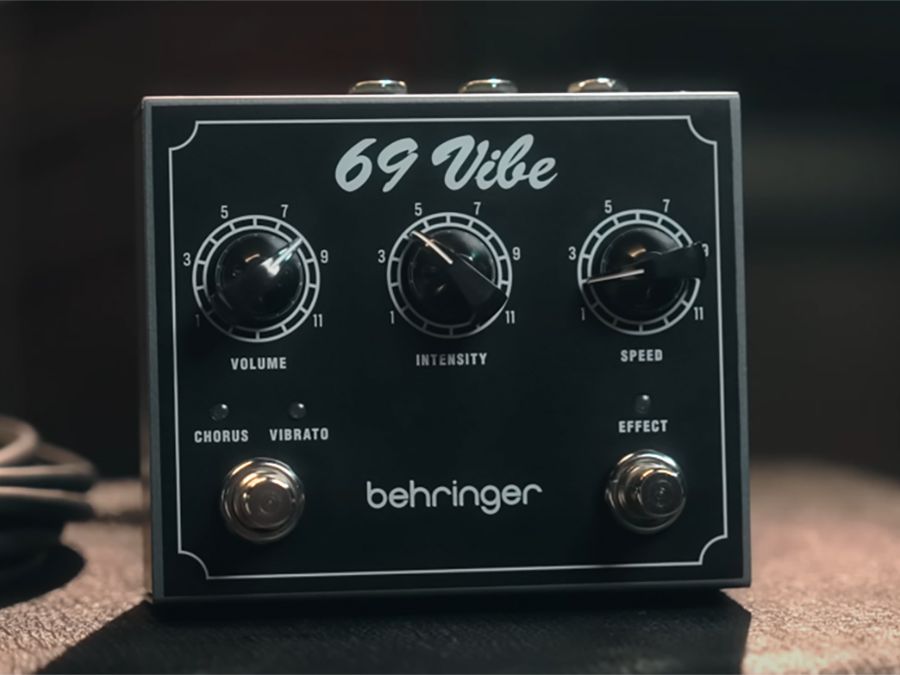 ギター BEHRINGER 69 VIBE Vibe Behringer 69 Vibe Uni-Vibe Effects Pedal | Music & Arts