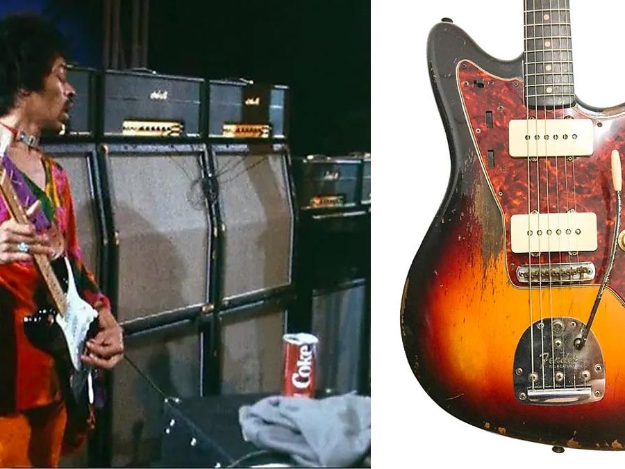 Jimi Hendrix's 1962 Fender Jazzmaster and 'Isle Of Wight