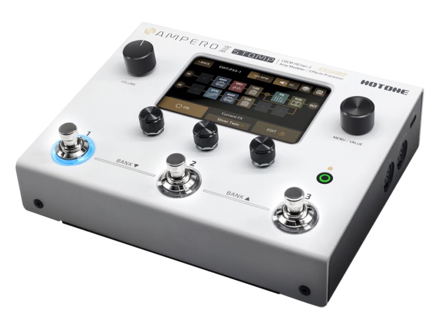 贅沢品 Ampero updated releases Hotone II 20 with complete Stomp, ギター