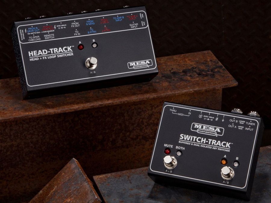 Mesa/Boogie reveals two new switching pedals for dual-amp