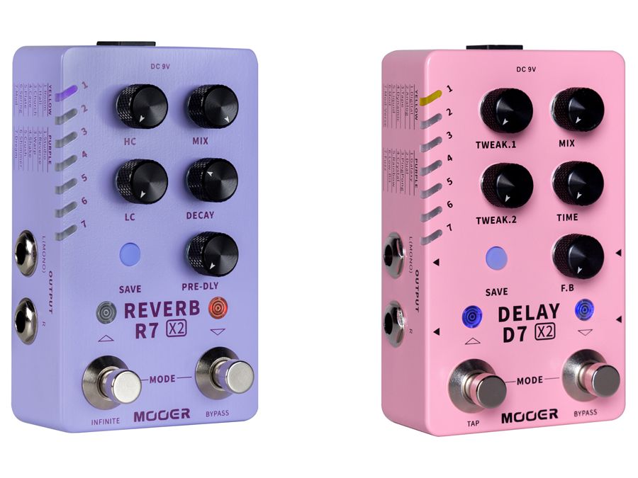ギター Mooer D7 X2 DELAY Mooer D7 X2 Delay – United States