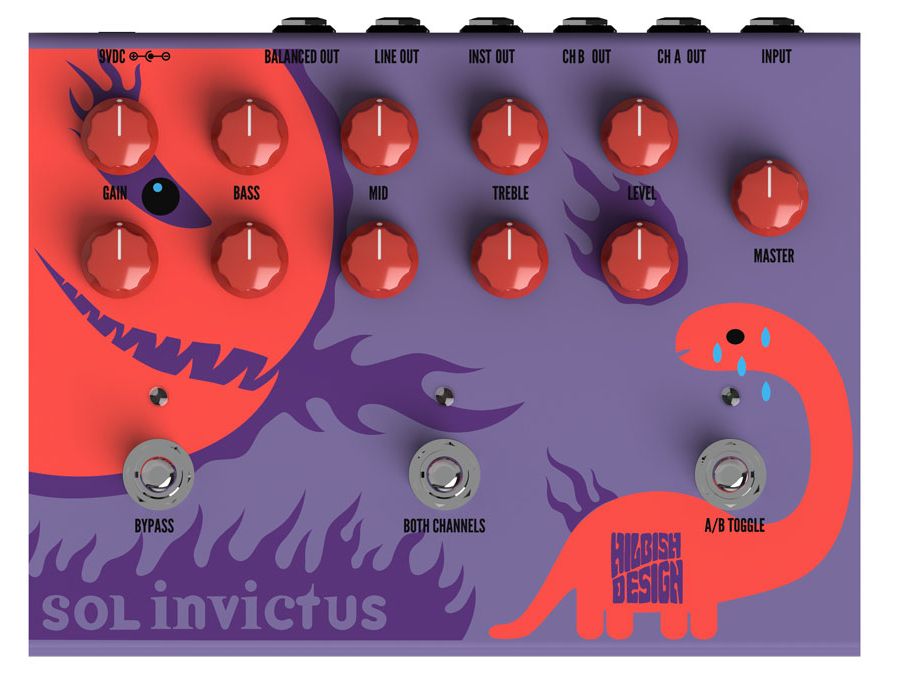 Hilbish Design's Sol Invictus offers a two-channel preamp