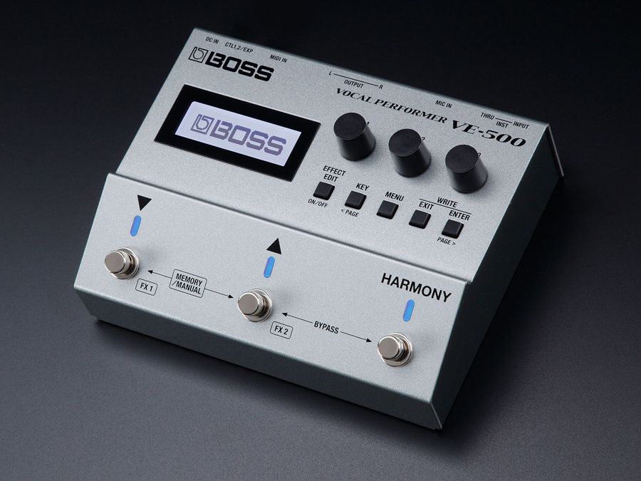 ギター BOSS VOCAL PERFORMER VE-500 Boss unveils VE-500 Vocal Performer pedal | MusicRadar