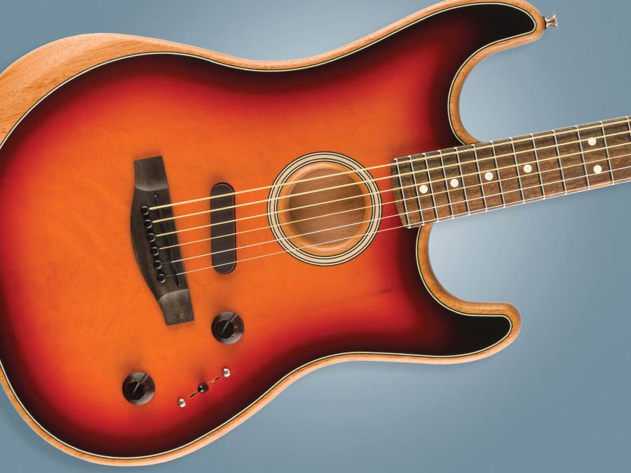 ギター Acoustasonic Stratocaster Fender American Acoustasonic Stratocaster Acoustic-Electric