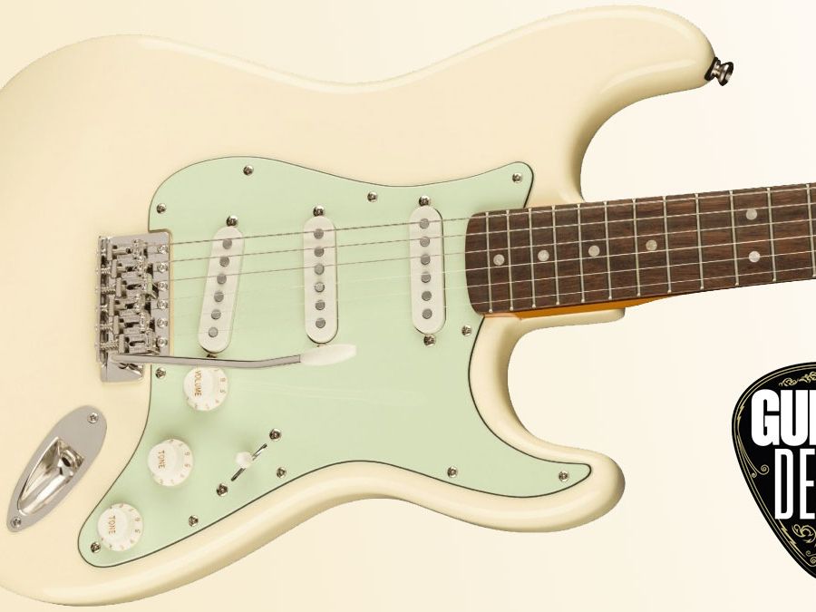 Save $50 on a Squier Classic Vibe '60s Stratocaster in this Black