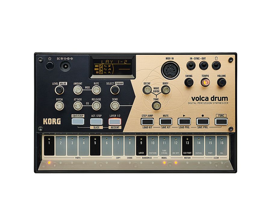 DTM・DAW KORG volca drum volca drum - DIGITAL PERCUSSION SYNTHESIZER | KORG (USA)