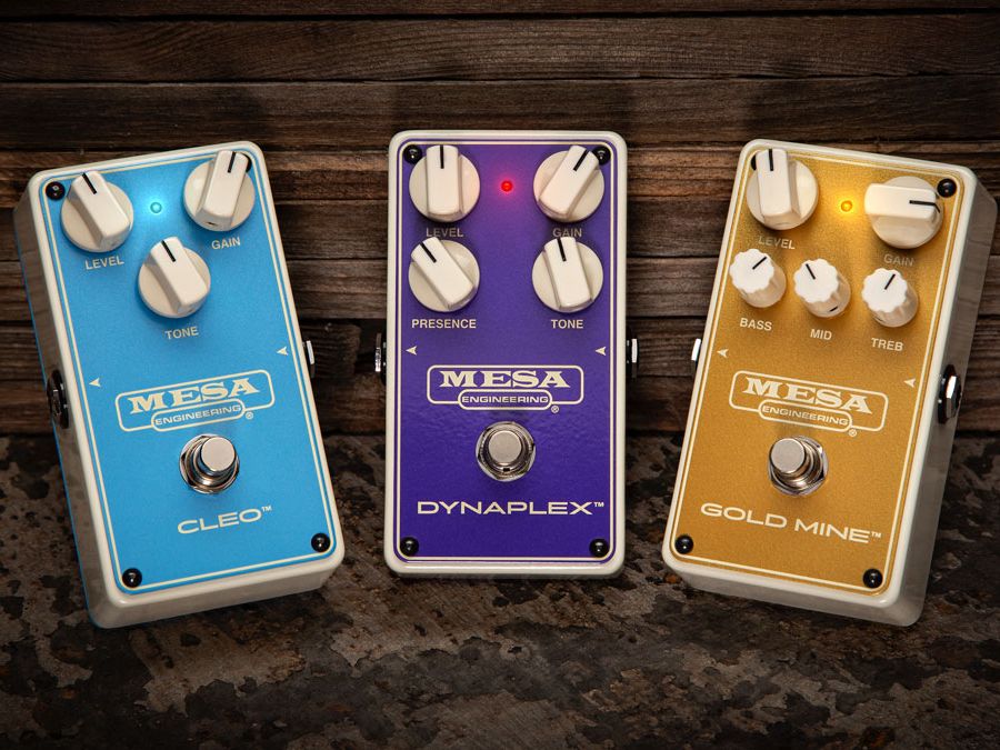 Mesa/Boogie Unveils New Cleo, Dynaplex and Gold Mine Overdrive