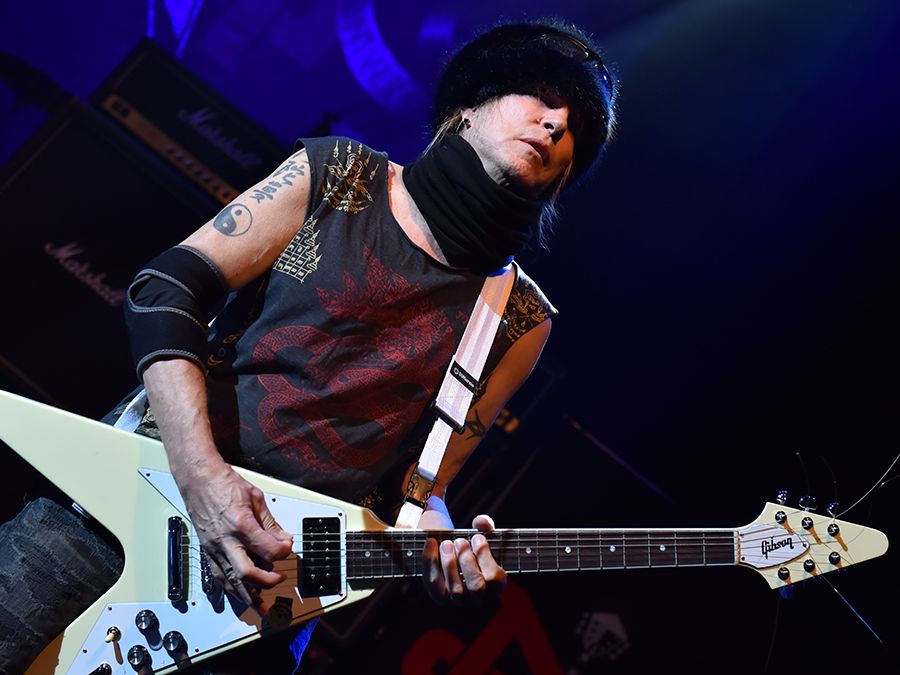 ギター Gibson frying V Michael Schenker 1985 Gibson Custom Shop Michael Schenker Flying V | Guitar Chimp