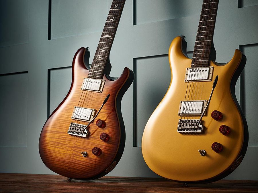 ギター Prs dgt se PRS SE DGT David Grissom Solidbody Electric Guitar - Gold
