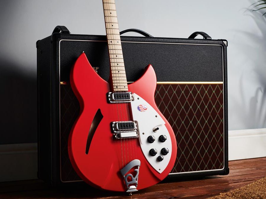 Rickenbacker 330風エレキギター サンバースト Rickenbacker 330 レアカラー ブラウンサンバースト 楽器・機材
