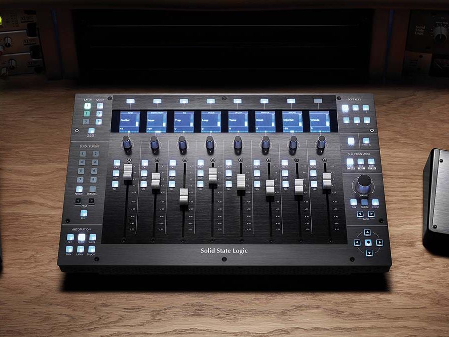 Solid State Logic UF8, UC1, UF1 Control Surface Suite