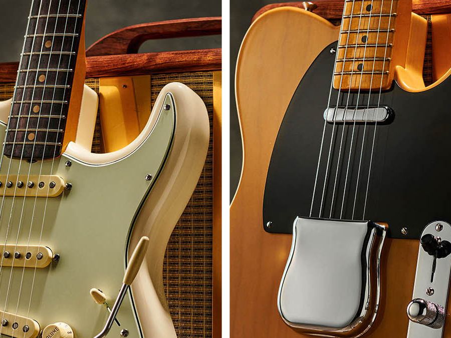 Bloccaggio Stratocaster® / Telecaster® Staggered Tuning Machines (Gold), Confezione Da 6 - 0990818200 - SpA - Foto 3