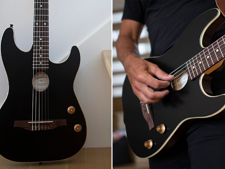 Godin ups its nylon-string electric game with intriguing, familiar