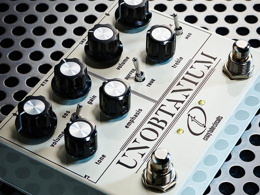 ギター crazy tube circuits UNOBTANIUMUN Crazy Tube Circuits Unobtanium RAW Overdrive Pedal with OC45