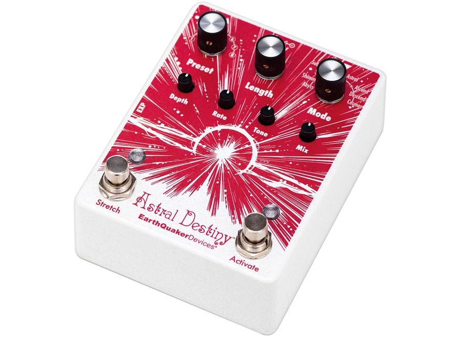 新品 EarthQuaker Devices Astral Destiny Earthquaker Astral Destiny Reverb Pedal, Russo Music Exclusive