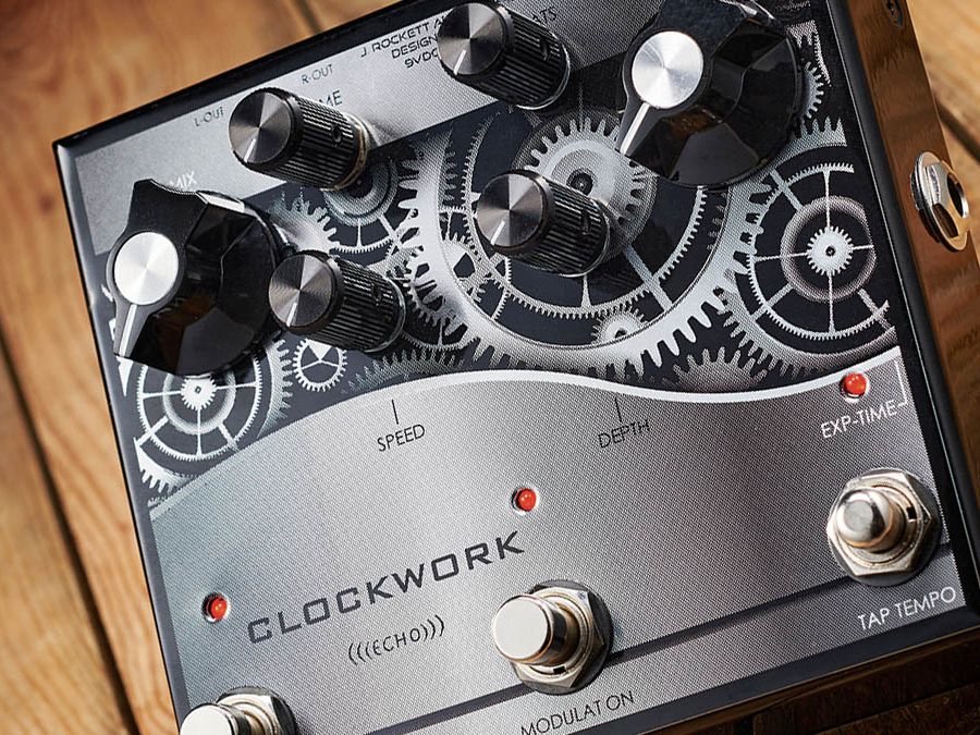 新品 J. Rockett Audio Designs Clockwork J. Rockett Audio Designs Clockwork Echo Delay Pedal | Sweetwater