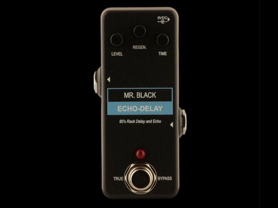 Mr Black condenses '80s rack delays into the Mini Echo-Delay pedal