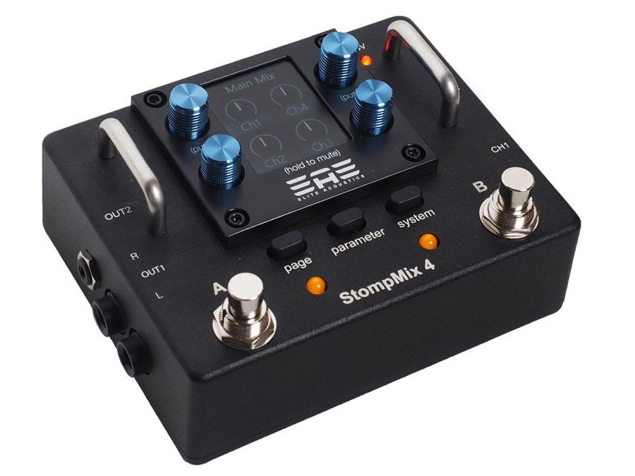 Mix with your feet with Elite Acoustics' StompMix 4 | Guitar World