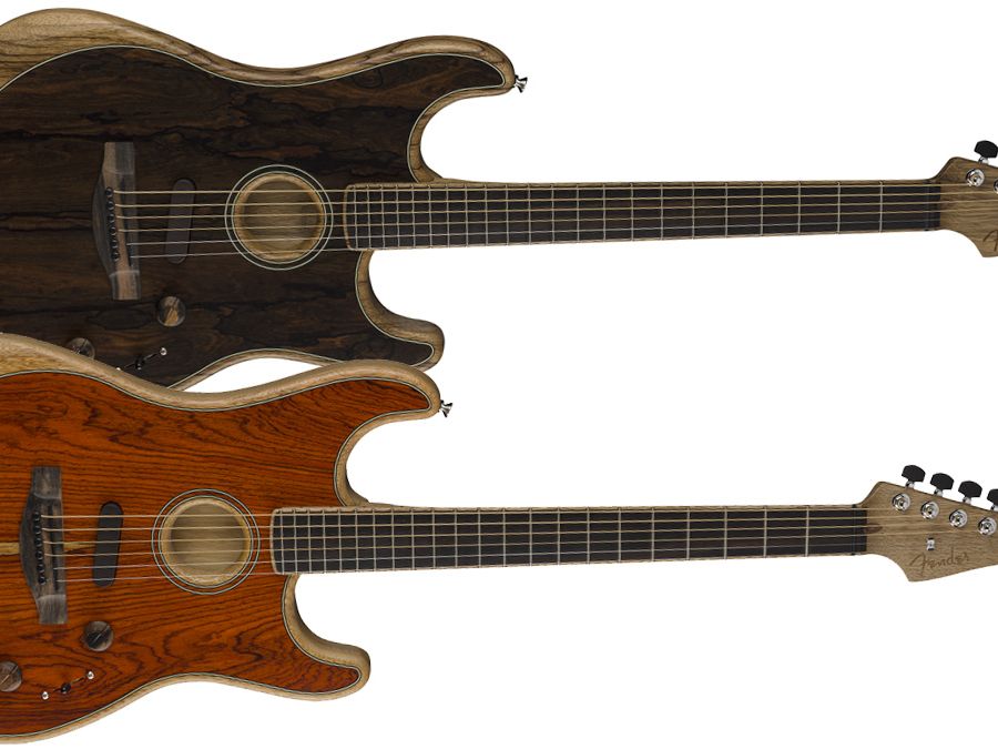 ギター Fender American Acoustasonic Cocobolo Fender American Acoustasonic Stratocaster Cocobolo | The
