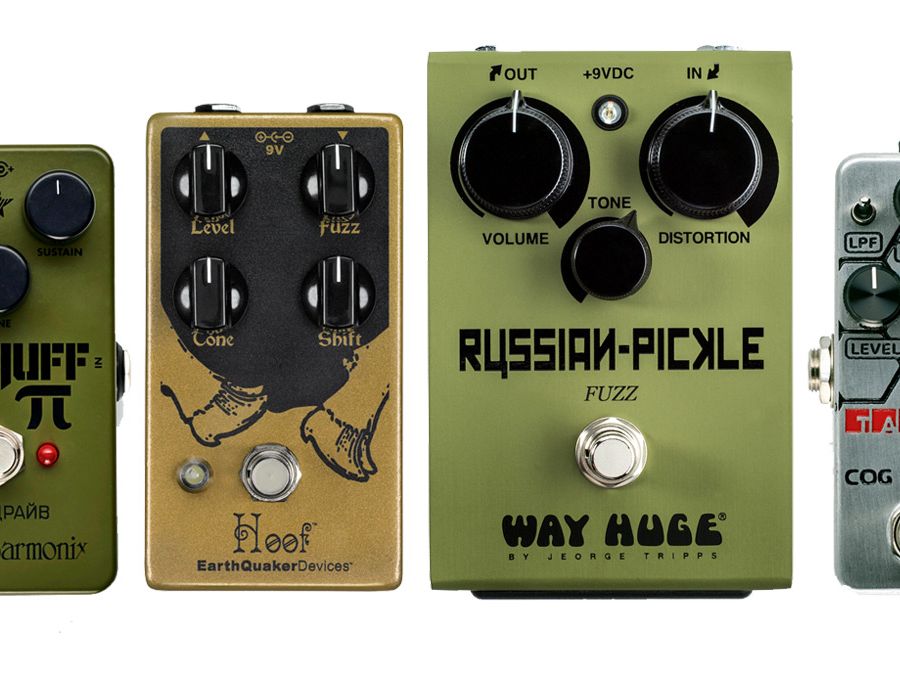 ギター Pepper Pedals Russian Doom Machine muff Amazon.com: Electro-Harmonix Green Russian Big Muff Pi Fuzz