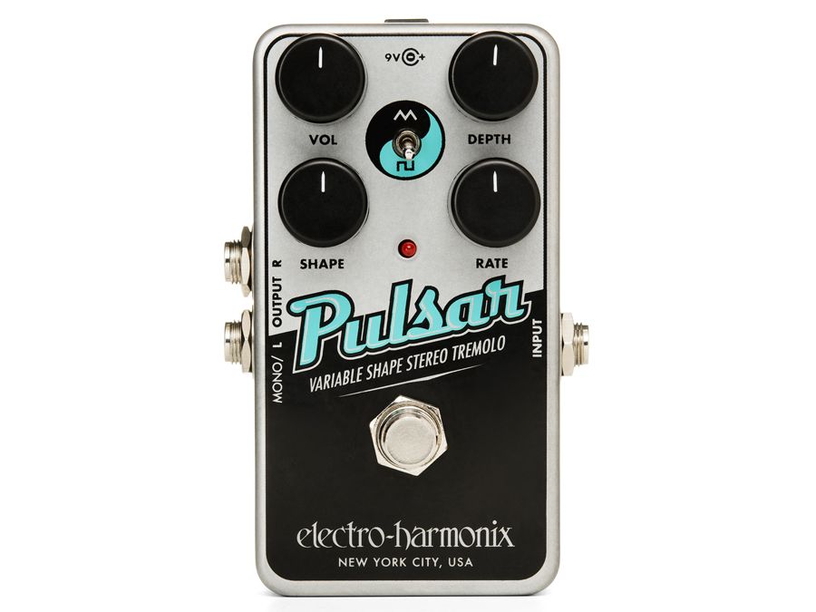 ギター Electro Harmonix Pulsar Electro-Harmonix Stereo Pulsar Tremolo Pedal — David's