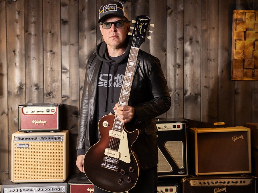 Joe Bonamassa Epiphone 1955 Les Paul in Copper Iridescent