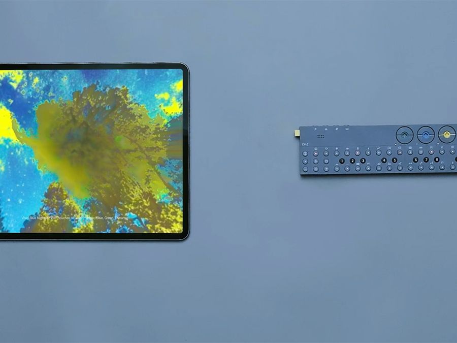 Teenage Engineering's OP-Z is being used to power an interactive