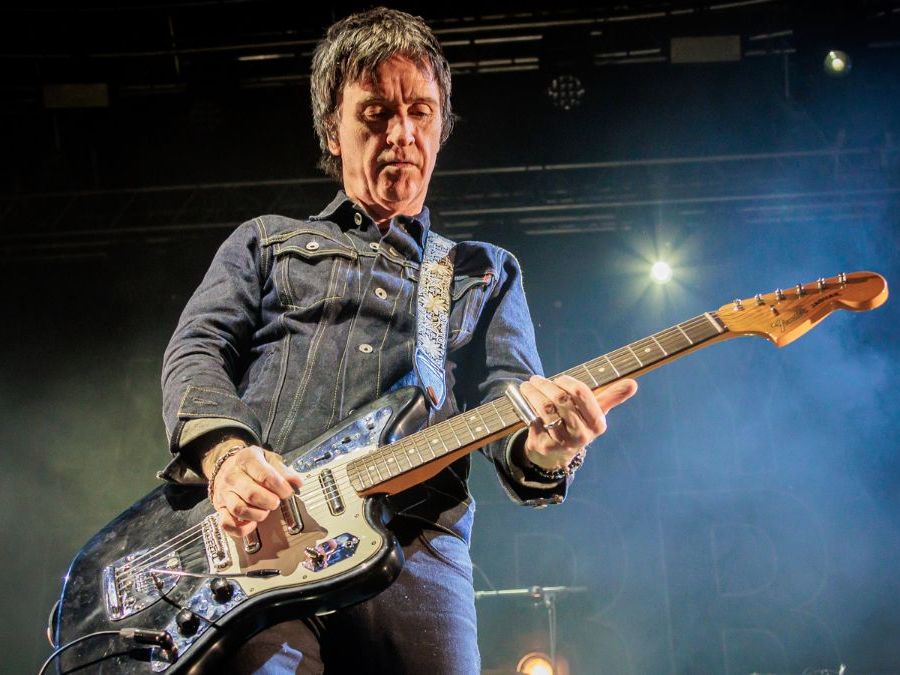 He's guitar batman!” Johnny Marr just helped a session ace track