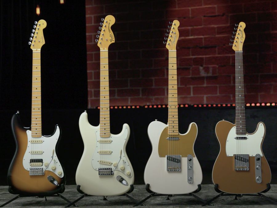 ギター Fender MIJ JV Modified 50s Telecaster BW Fender JV Modified '50s Telecaster Electric Guitar - White