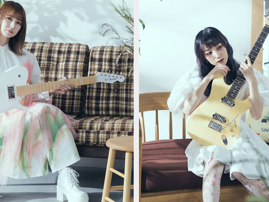 Scandal's Haruna and Mami talk Fender signature guitars Scandal's Haruna and Mami talk Fender signature guitars