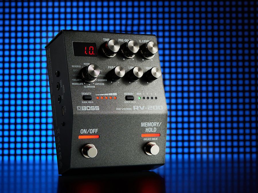 ギター BOSS RV-200 Amazon.com: Boss RV-200 Reverb Pedal with 12 Distinctive