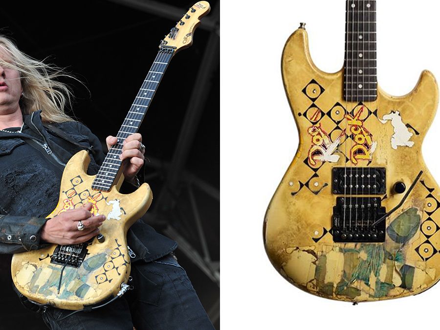 ★サイン入　リシャーダの港　Jerry Tiritilli Jerry Cantrell's original G&L Rampage has been stolen
