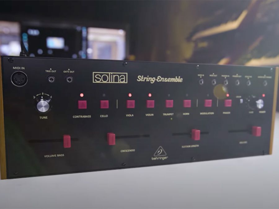 Behringer's Solina String Ensemble is ready for release, and