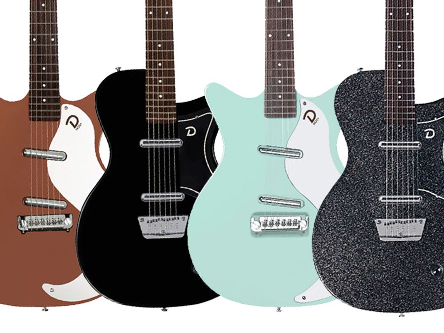 ギター Danelectro 59M NOS+ Danelectro 59M NOS+ Electric Guitar Red Metalflake | Guitar