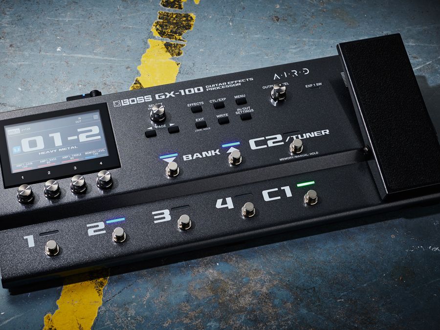 【極美品】BOSS / GX-100 Guitar Effects Proces BOSS GX-100 Guitar Effects Processor Pedal Black | Guitar Center