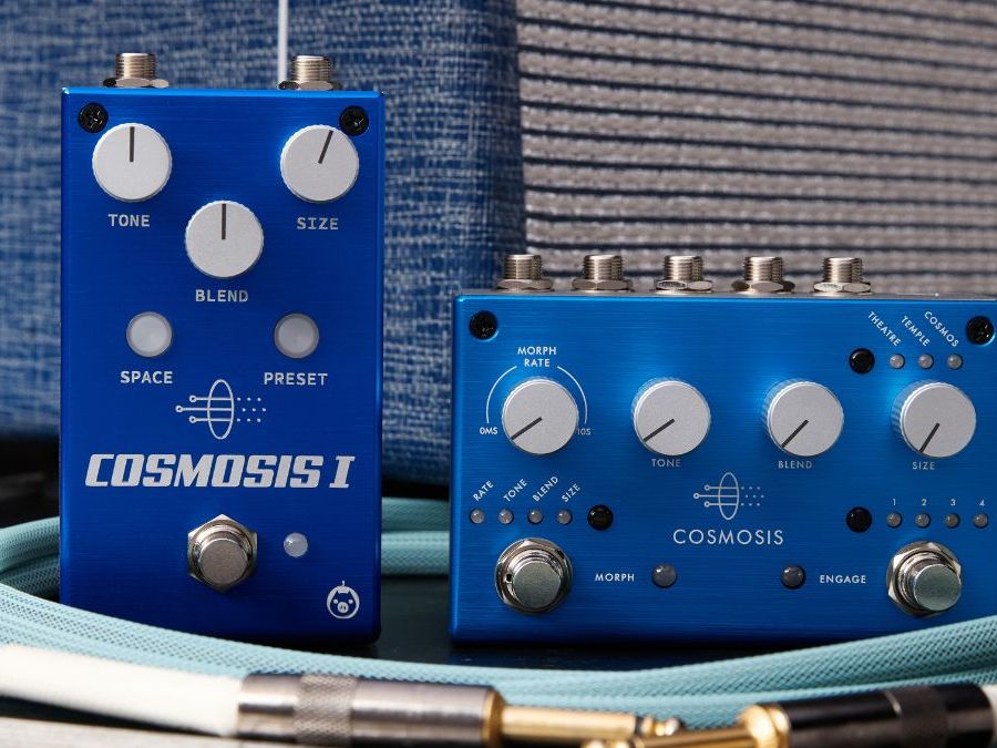 Pigtronix debuts simplified Cosmosis 1 ambient reverb pedal