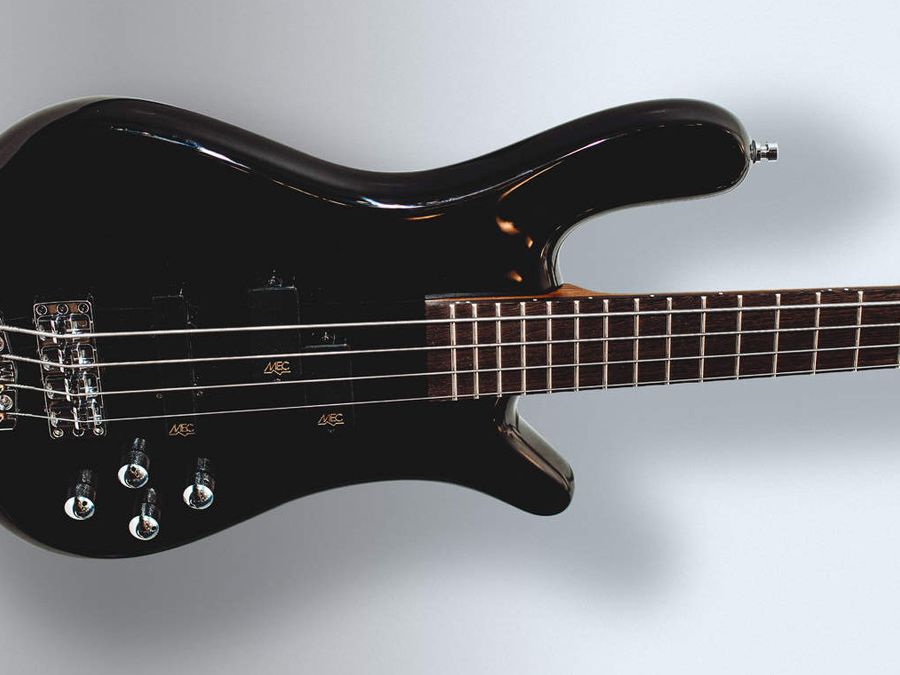 ベース Warwick Rock Bass Streamer LX Maple Top Warwick RockBass Streamer LX Electric Bass Guitar - Metallic