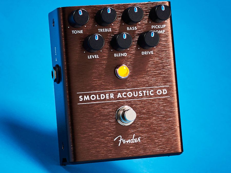 美品 Fender SMOLDER ACOUSTIC OVERDRIVE Amazon.com: Fender Smolder Acoustic Overdrive Pedal