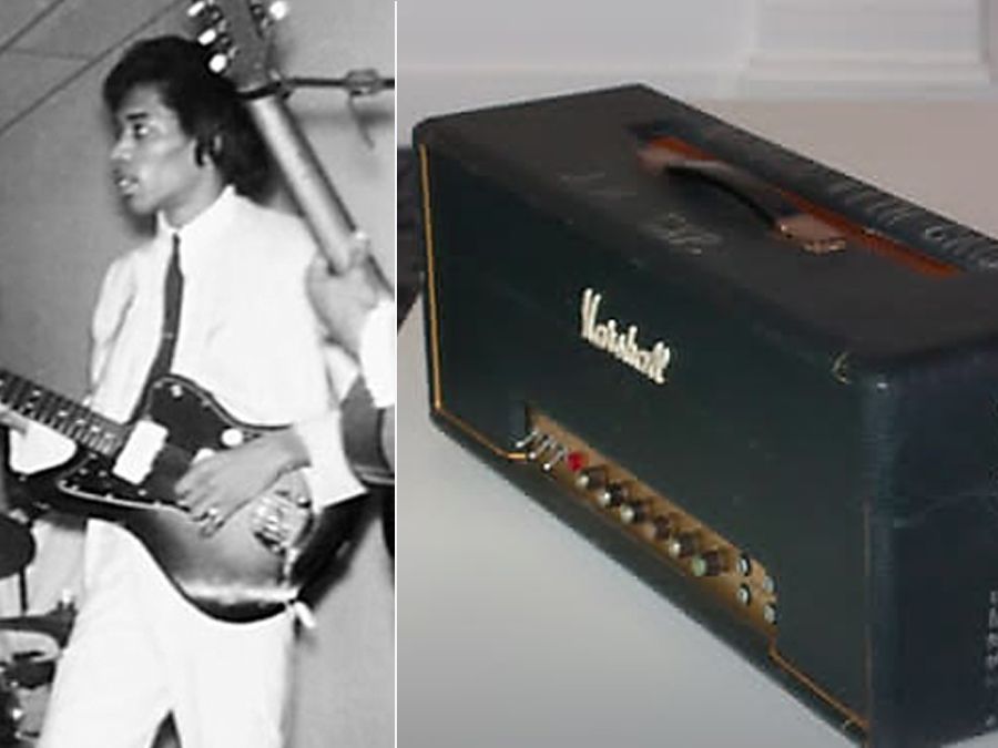 【未使用品】Fender Stratocaster, Marshall amp Jimi Hendrix's 'Woodstock' Marshall Super Lead and Fender