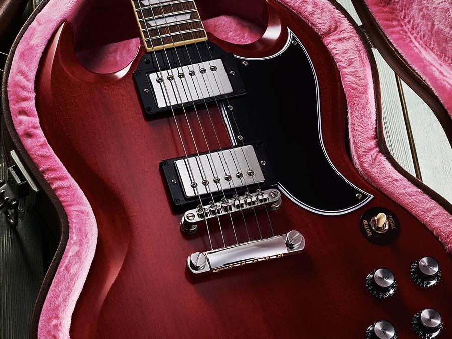 ギター Epiphone 1961 Les Paul SG Standard Epiphone 1961 Les Paul SG Standard Electric Guitar Aged Classic