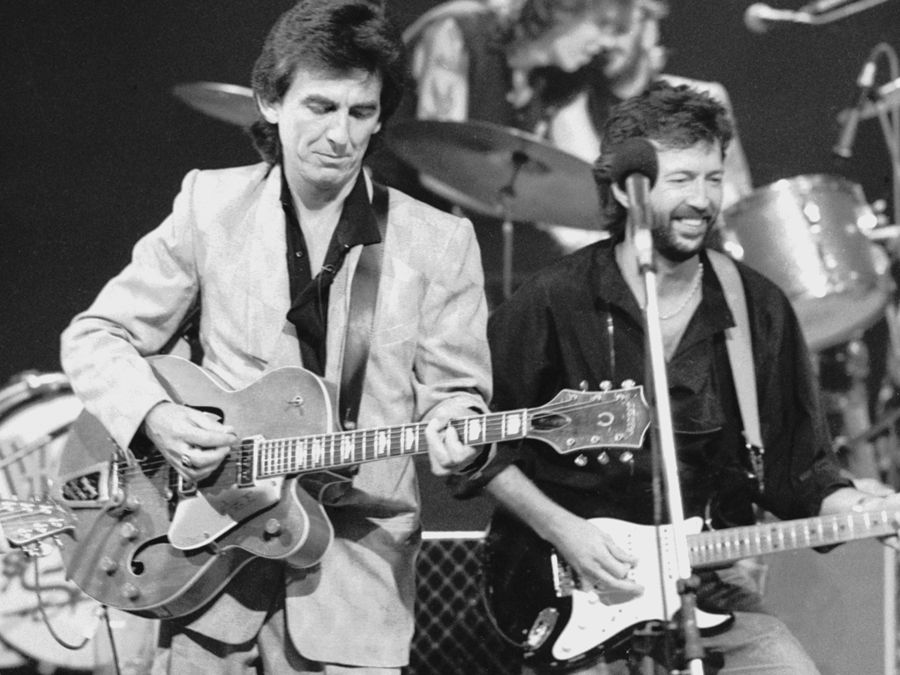 Eric Clapton, George Harrison and the Beatles: a guide to nearly